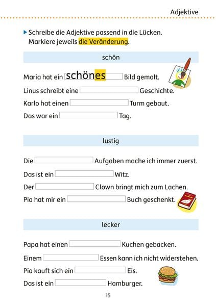 Produktbild: Mein &Uuml;bungsheft Grammatik 3. Klasse