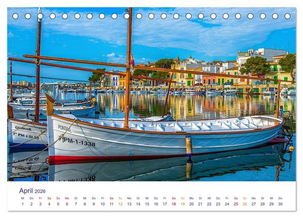 Produktbild: Mallorca - Meine Insel (Tischkalender 2026 DIN A5 quer), CALVENDO Monatskalender