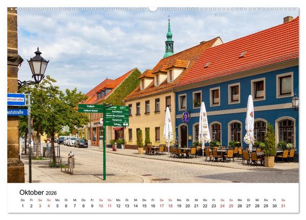 Produktbild: GROSSENHAIN 2026 (Wandkalender 2026 DIN A2 quer), CALVENDO Monatskalender