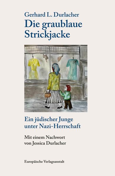 Produktbild: Die graublaue Strickjacke