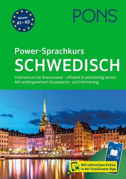 PONS Power-Sprachkurs Schwedisch, Taschenbuch von , PONS Langenscheidt GmbH, 978-3-12-566085-4