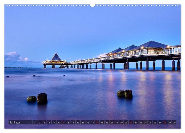 Produktbild: Sch&ouml;ne Ostsee - Impressionen &uuml;bers Jahr (Wandkalender 2026 DIN A2 quer), CALVENDO Monatskalender