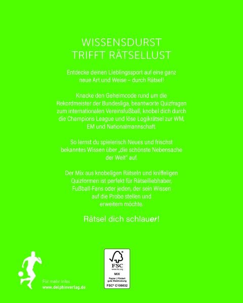 Produktbild: Fu&szlig;ball I Wissen in R&auml;tseln