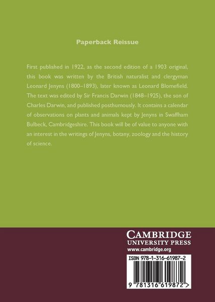 Produktbild: A Naturalist's Calendar 2nd edition