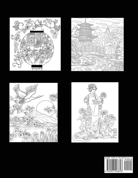Produktbild: Japanese Coloring Book