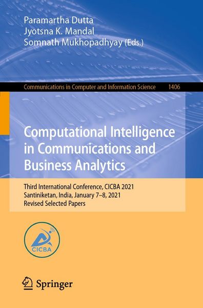 Produktbild: Computational Intelligence in Communications and Business Analytics