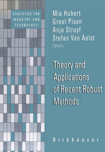 Produktbild: Theory and Applications of Recent Robust Methods