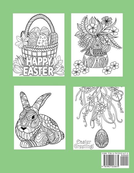 Produktbild: Easter Coloring Book