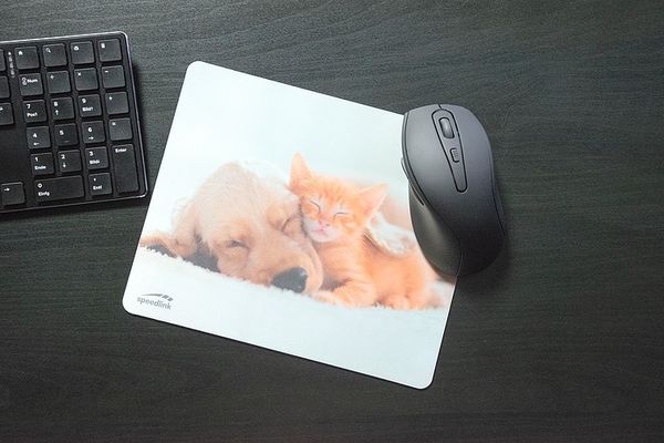 Produktbild: SPEEDLINK SILK Mousepad, Dog & Cat