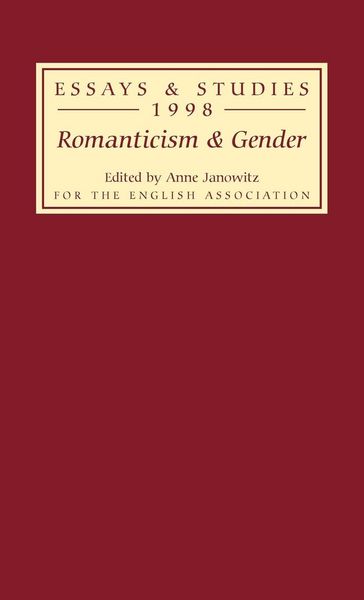 Produktbild: Romanticism and Gender