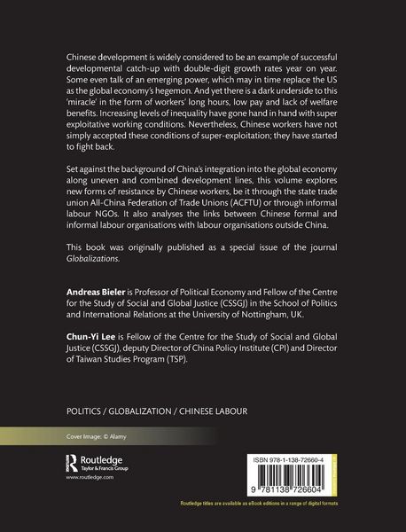 Produktbild: Chinese Labour in the Global Economy