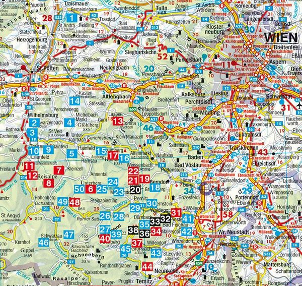 Produktbild: ROTHER Wanderf&uuml;hrer Wiener Hausberge Nord