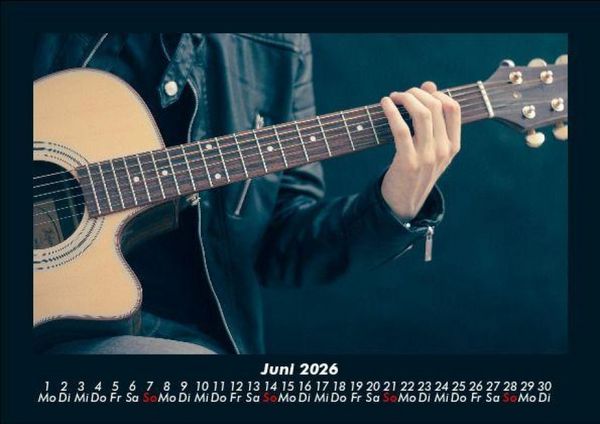 Produktbild: Musik 2026 Fotokalender DIN A5