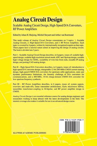 Produktbild: Analog Circuit Design
