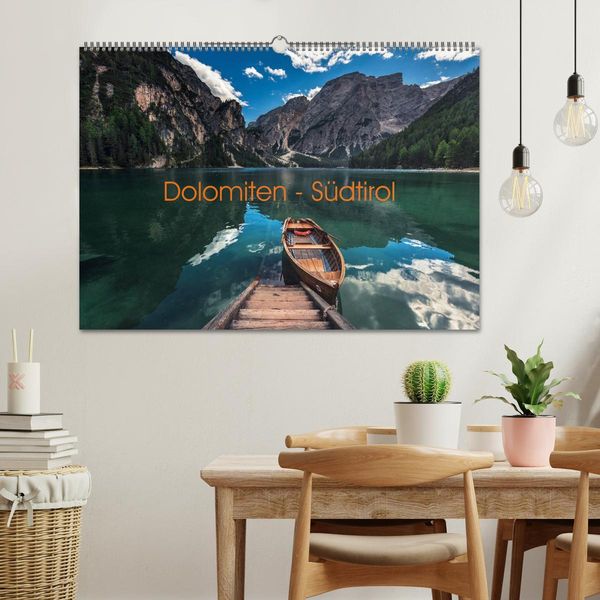 Produktbild: Dolomiten - S&uuml;dtirol (Wandkalender 2026 DIN A2 quer), CALVENDO Monatskalender
