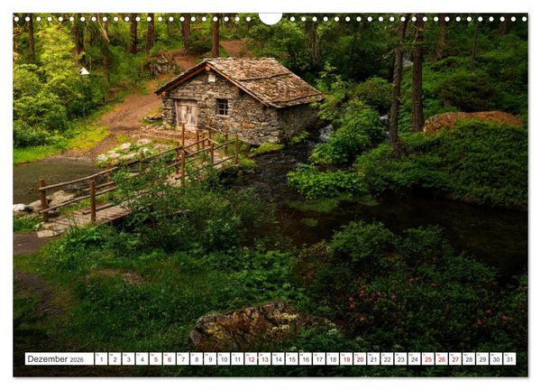 Produktbild: Natur im Aostatal (Wandkalender 2026 DIN A3 quer), CALVENDO Monatskalender