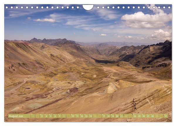 Produktbild: Peru - Bunte Vielfalt von Machu Picchu bis zur Atacama W&uuml;ste (Wandkalender 2026 DIN A4 quer), CALVENDO Monatskalender