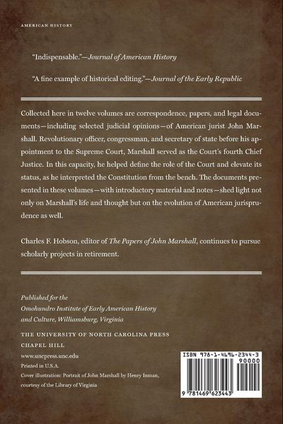 Produktbild: The Papers of John Marshall
