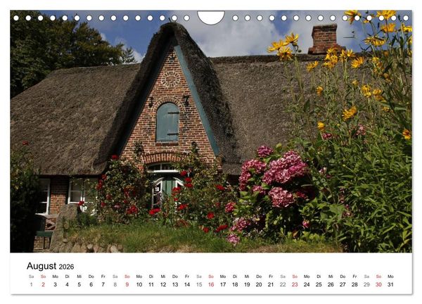 Produktbild: Friesenh&auml;user (Wandkalender 2026 DIN A4 quer), CALVENDO Monatskalender