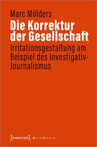 Produktbild: Die Korrektur der Gesellschaft