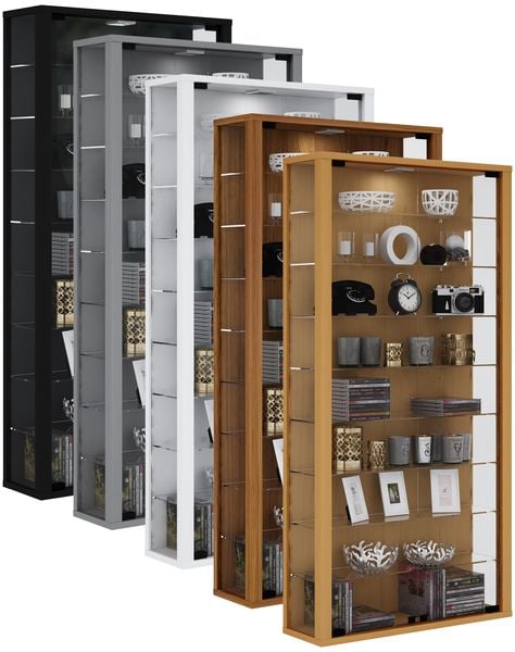 Produktbild: Wandvitrine H&auml;ngevitrine Glasvitrine Vitrosa Maxi