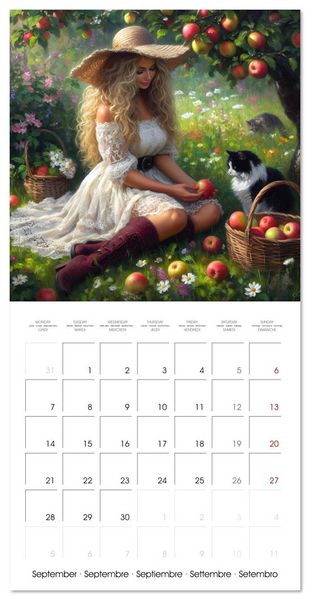 Produktbild: SENSUAL HARVEST (Wall Calendar 2026 12 &times; 12 Inch) CALVENDO 12 Month Wall Calendar