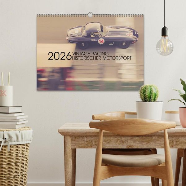 Produktbild: Vintage Racing, historischer Motorsport (Wandkalender 2026 DIN A3 quer), CALVENDO Monatskalender
