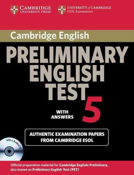 Produktbild: Cambridge Preliminary English Test 5 Self-study Pack : Student Book