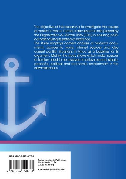 Produktbild: Conflict Resolution in Africa: The Case of the Organisation of African Unity (OAU)