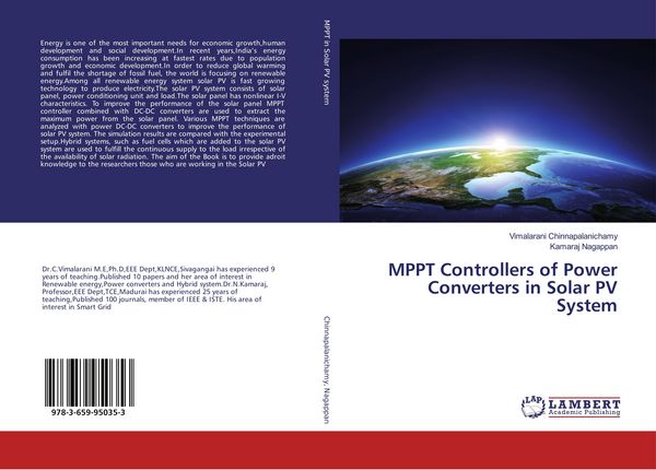 Produktbild: MPPT Controllers of Power Converters in Solar PV System
