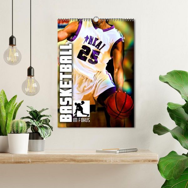 Produktbild: Basketball im Fokus (Wandkalender 2026 DIN A3 hoch), CALVENDO Monatskalender
