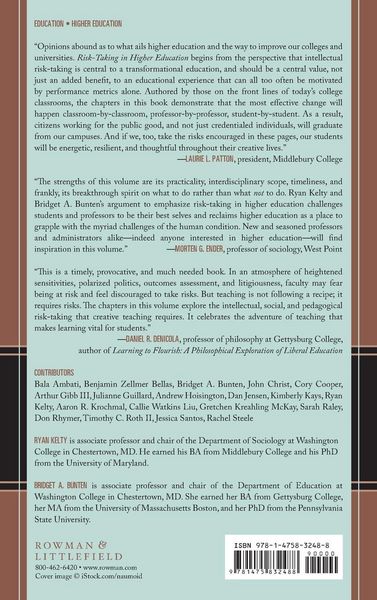 Produktbild: Risk-Taking in Higher Education