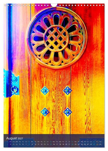 Produktbild: Global Doorways (Wall Calendar 2027 DIN A3 portrait), CALVENDO 12 Month Wall Calendar