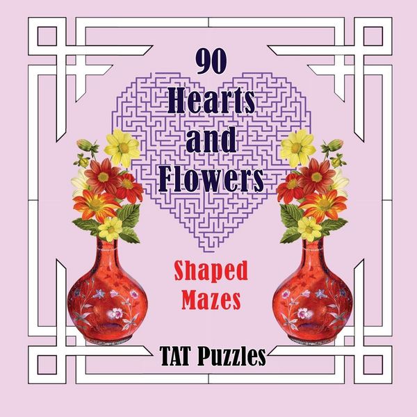 Produktbild: 90 Hearts and Flowers Shaped Mazes