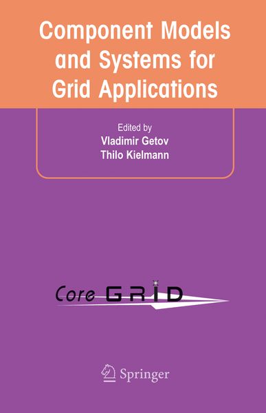 Produktbild: Component Models and Systems for Grid Applications