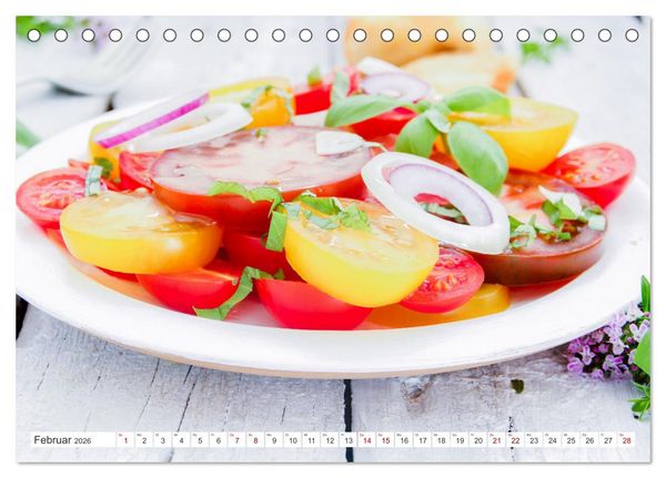 Produktbild: Alte Historische Tomaten (Tischkalender 2026 DIN A5 quer), CALVENDO Monatskalender
