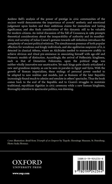 Produktbild: Spectacular Power in the Greek and Roman City