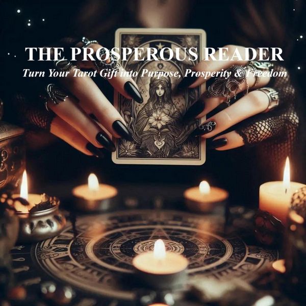 Produktbild: THE PROSPEROUS READER Turn Your Tarot Gift into Purpose, Prosperity & Freedom