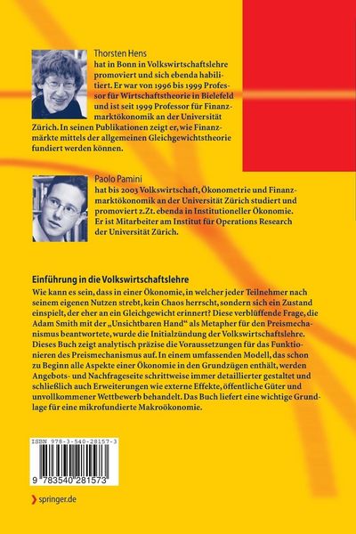 Produktbild: Grundz&uuml;ge der analytischen Mikro&ouml;konomie
