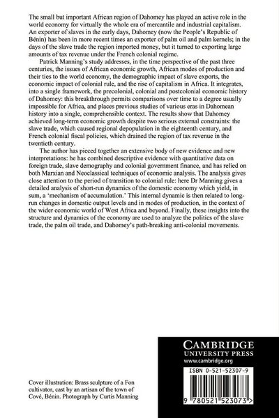 Produktbild: Slavery, Colonialism and Economic Growth in Dahomey, 1640 1960