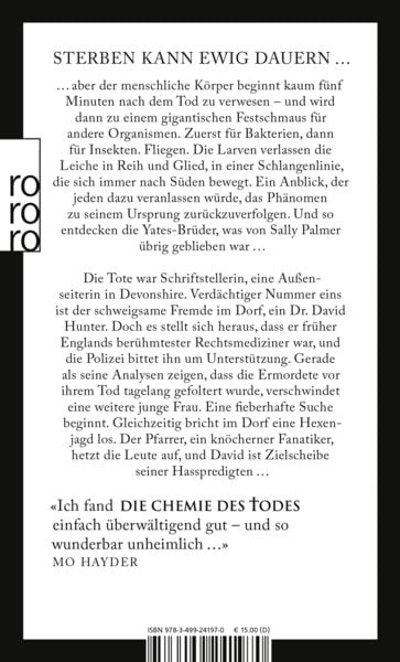 Produktbild: Die Chemie des Todes / David Hunter Band 1