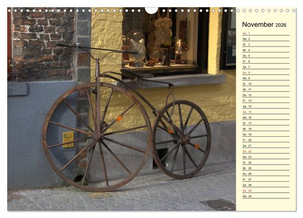 Produktbild: Drahtesel-Allerlei (Wandkalender 2026 DIN A3 quer), CALVENDO Monatskalender