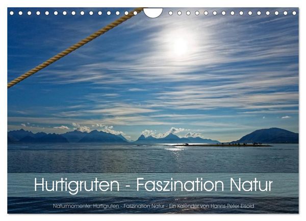 Produktbild: Hurtigruten - Faszination Natur (Wandkalender 2026 DIN A4 quer), CALVENDO Monatskalender