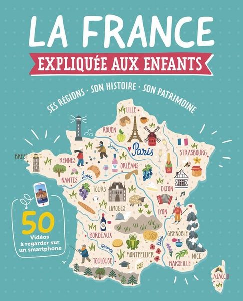 Produktbild: La France expliqu&eacute;e aux enfants
