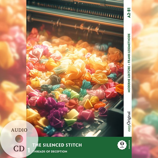 Produktbild: The Silenced Stitch - Englische Krimi-Lekt&uuml;re A2-B1 (+ Audio-CD)