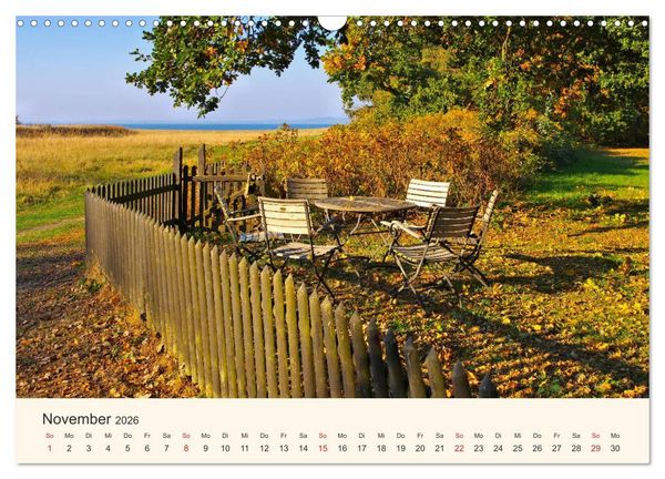 Produktbild: Ummanz - Naturparadies in der R&uuml;gener Boddenlandschaft (Wandkalender 2026 DIN A3 quer), CALVENDO Monatskalender