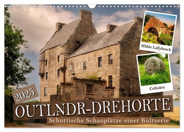 Outlndr-Drehorte (Wandkalender 2025 DIN A3 quer), CALVENDO Monatskalender