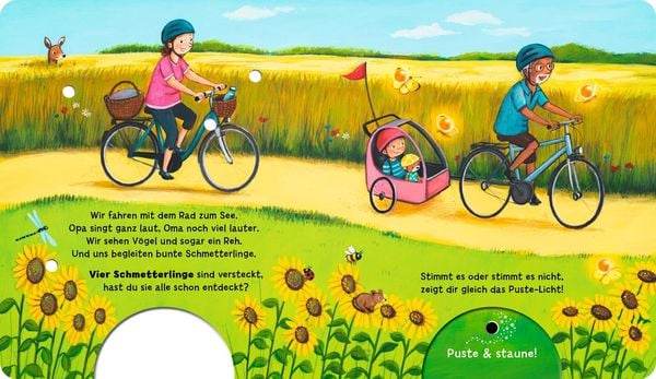 Produktbild: Mein Puste-Licht-Buch: Ein Tag, wie ich ihn mag!