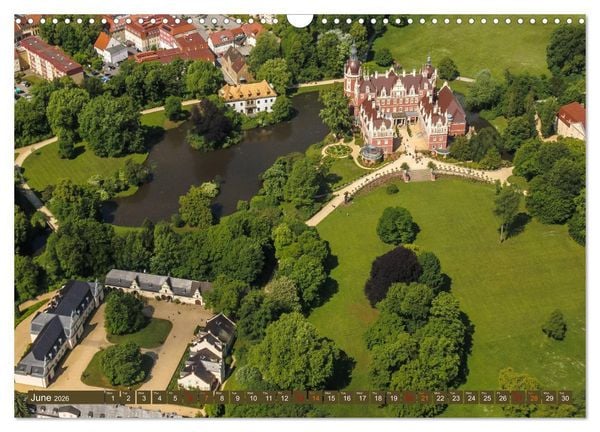 Produktbild: Prince Pueckler Park Bad Muskau (Wall Calendar 2026 DIN A3 landscape), CALVENDO 12 Month Wall Calendar