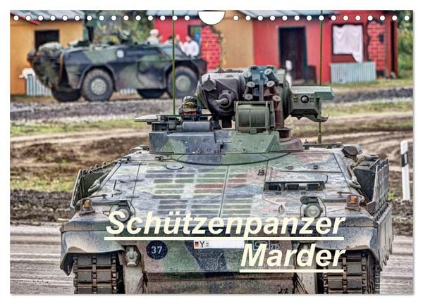 Produktbild: Sch&uuml;tzenpanzer Marder (Wandkalender 2026 DIN A4 quer), CALVENDO Monatskalender